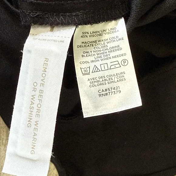 Loft Stylish Women black short romper with Belt - Picture 7 of 8